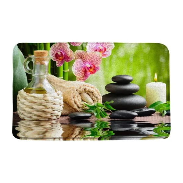 Tapis de Salle de Bain Zen