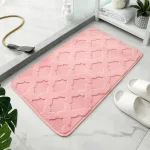 tapis de sol en microfibre pour salle de bain
