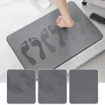 tapis de sol pierre salle de bain