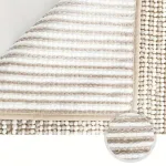 Tapis décoratif en chenille