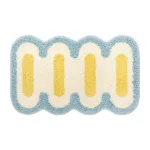 tapis décoratif pour salle de bain