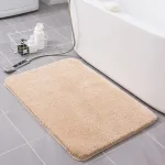 tapis design pour salle de bain moelleux