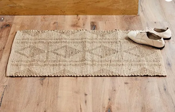 Tapis jonc de mer salle de bain