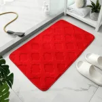 tapis microfibre anti-dérapant salle de bain