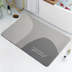 tapis moderne salle de bain