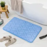 tapis mousse doux pour salle de bain