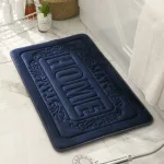 tapis rectangulaire pour salle de bain