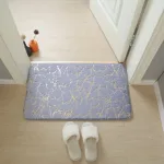 tapis salle de bain contemporain