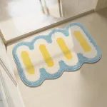tapis salle de bain créatif
