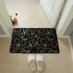 tapis salle de bain élégant