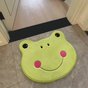 Tapis salle de bain grenouille