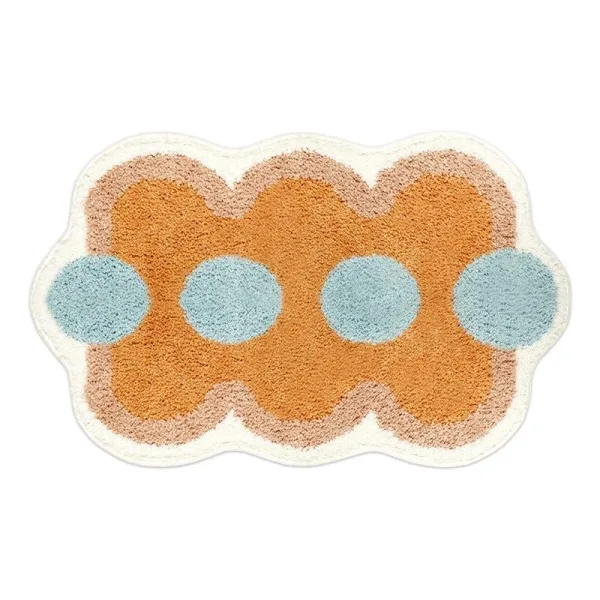 Tapis Salle de Bain Orange