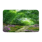 tapis salle de bain zen coloré