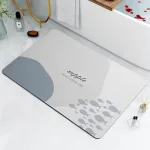 tapis stylé pour salle de bain