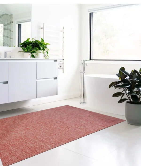 Tapis vinyl salle de bain