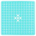 tapis de douche 53x53 cm